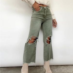 Vervet by Flying Monkey 90’s Vintage Crop Flare Jeans